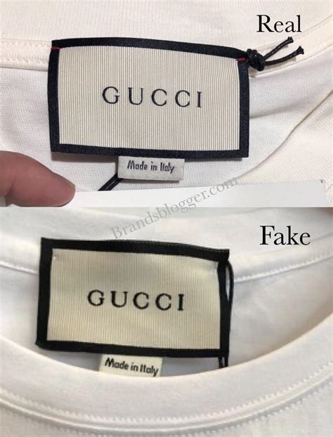 tshirt gucci fake|authentic gucci labels.